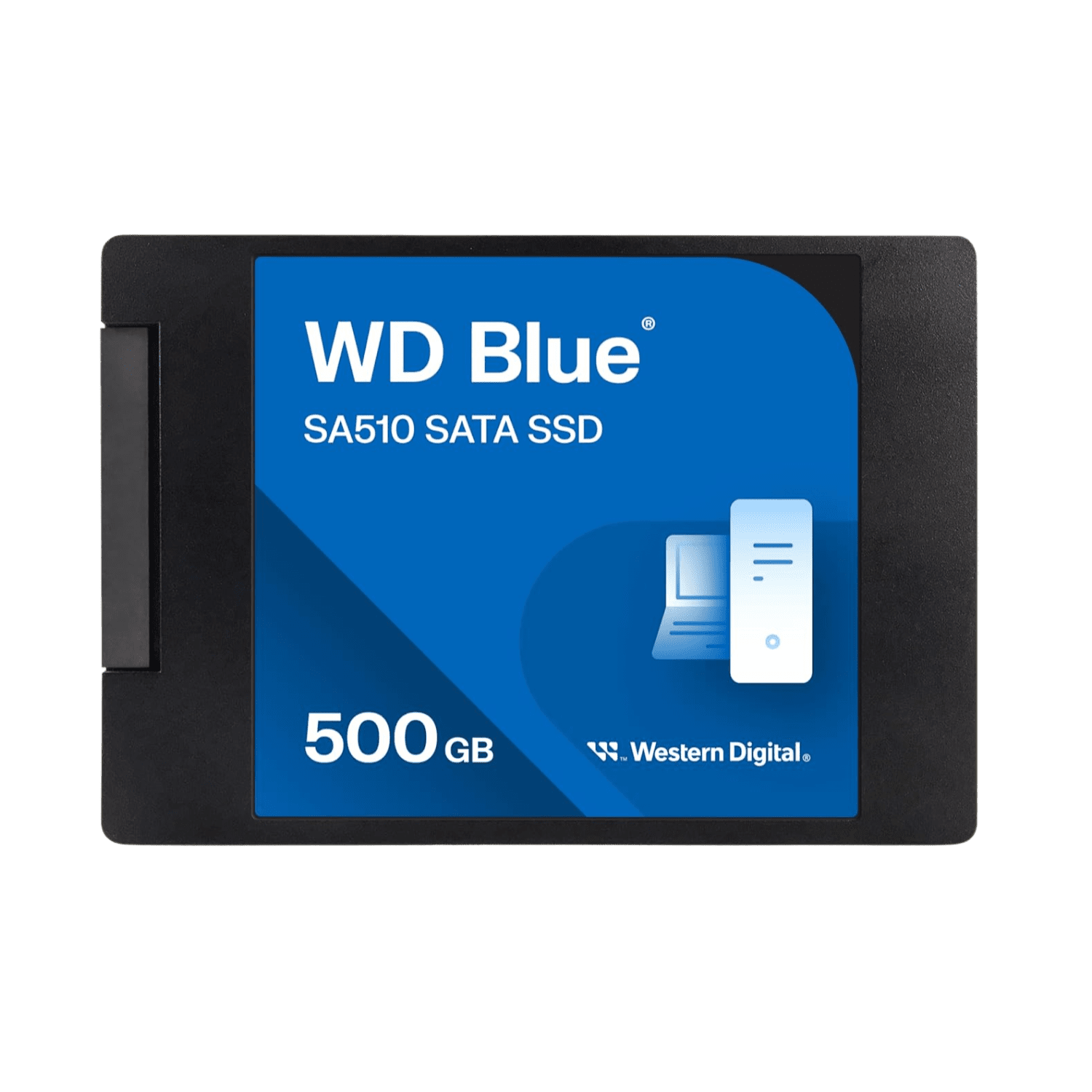 Western Digital WD Blue SA510 SATA, Up to 560MB/s, 2.5 Inch/7 mm, 5Y Warranty, Internal Solid State Drive - Image 1