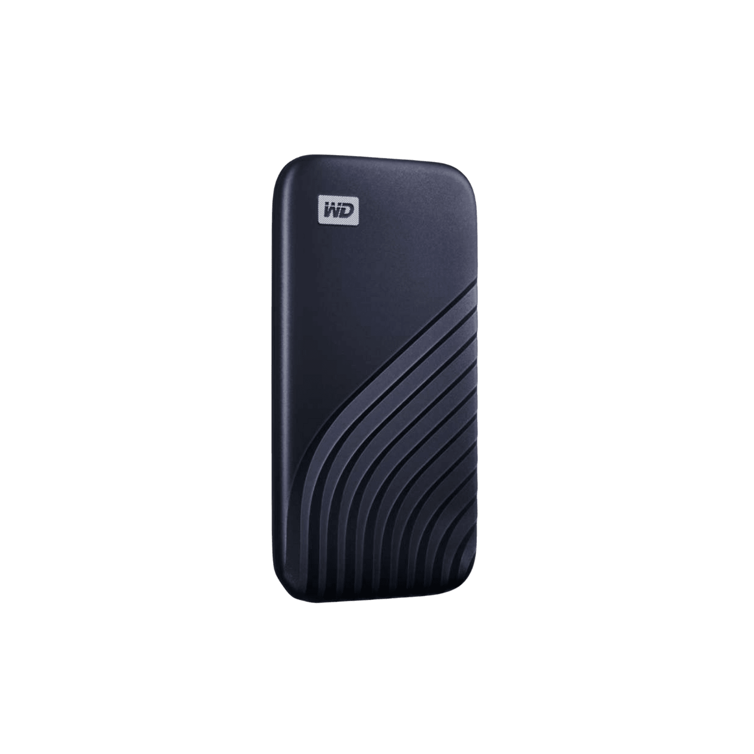 Western Digital 1TB My Passport Portable SSD, 1050MB/s R, 1000MB/s W, Upto 2 Meter Drop Protection, HW Encryption, Type-C Cable & Type-A Adaptor, for PC&Mac, Midnight Blue, 5Y Warranty, External SSD - Image 1